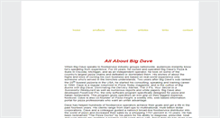 Desktop Screenshot of bigdaveostrander.com